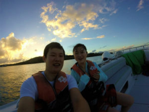 X-TRIP　Smile Parasail　sunset