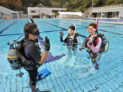 1日目　限定水域（浅瀬でのトレーニング）